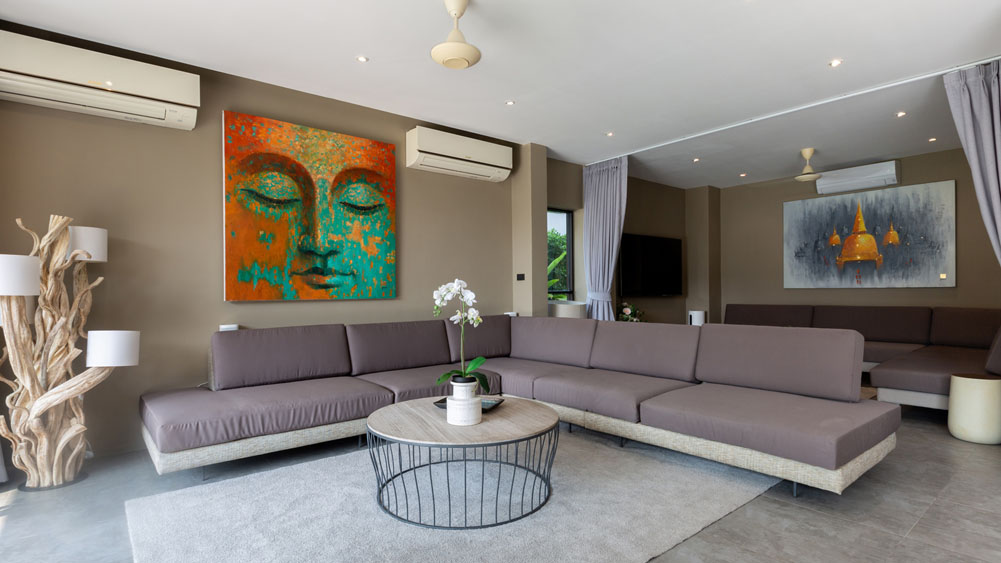 Villa Thansamaay - Cool and comfortable living area